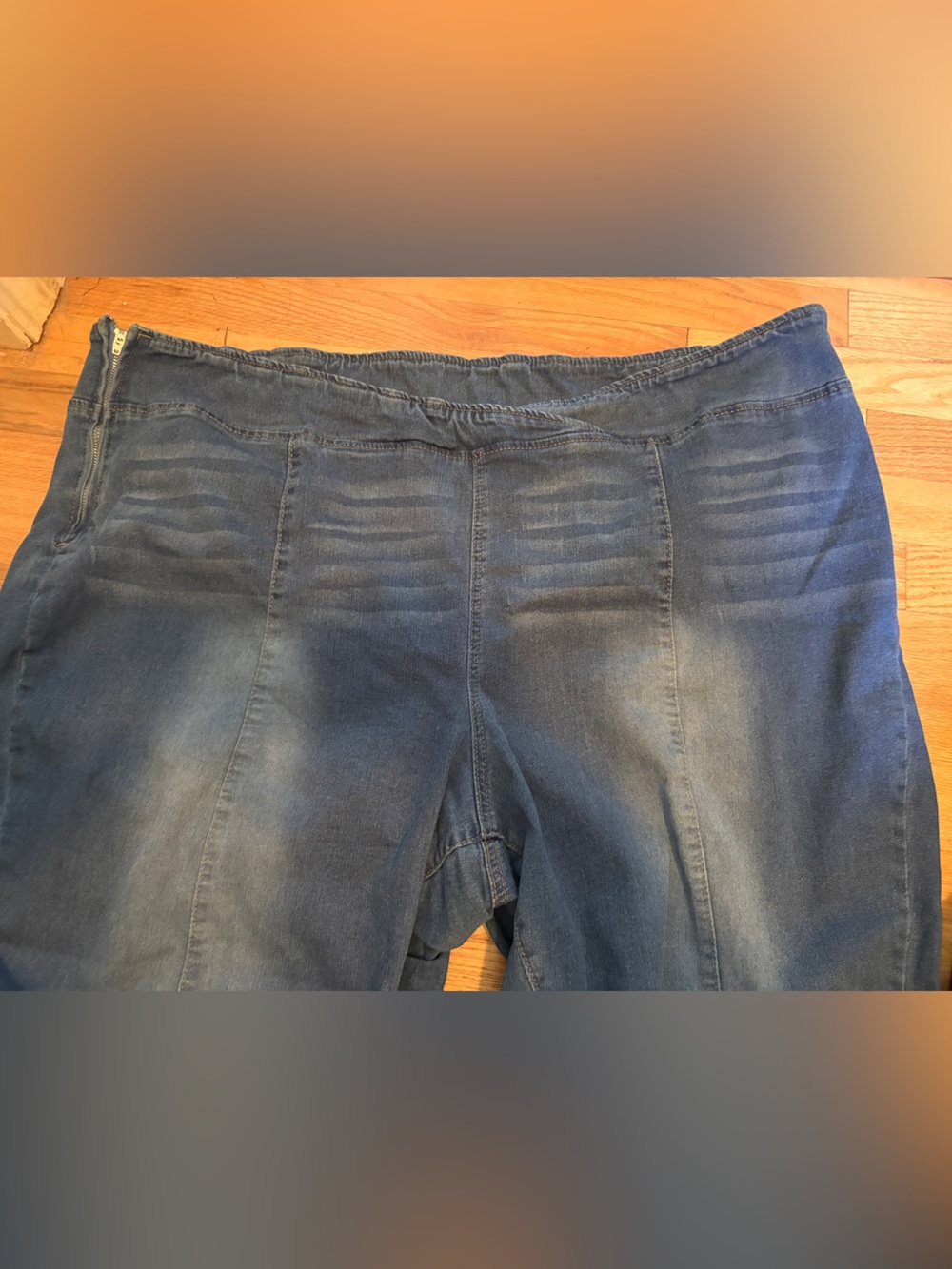 Women’s Stretch Denim Pull-On Flare Jeans